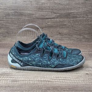 Merrell Vapor Glove 5 Women's Size 9.5 Teal Green Barefoot Running Shoes J135378